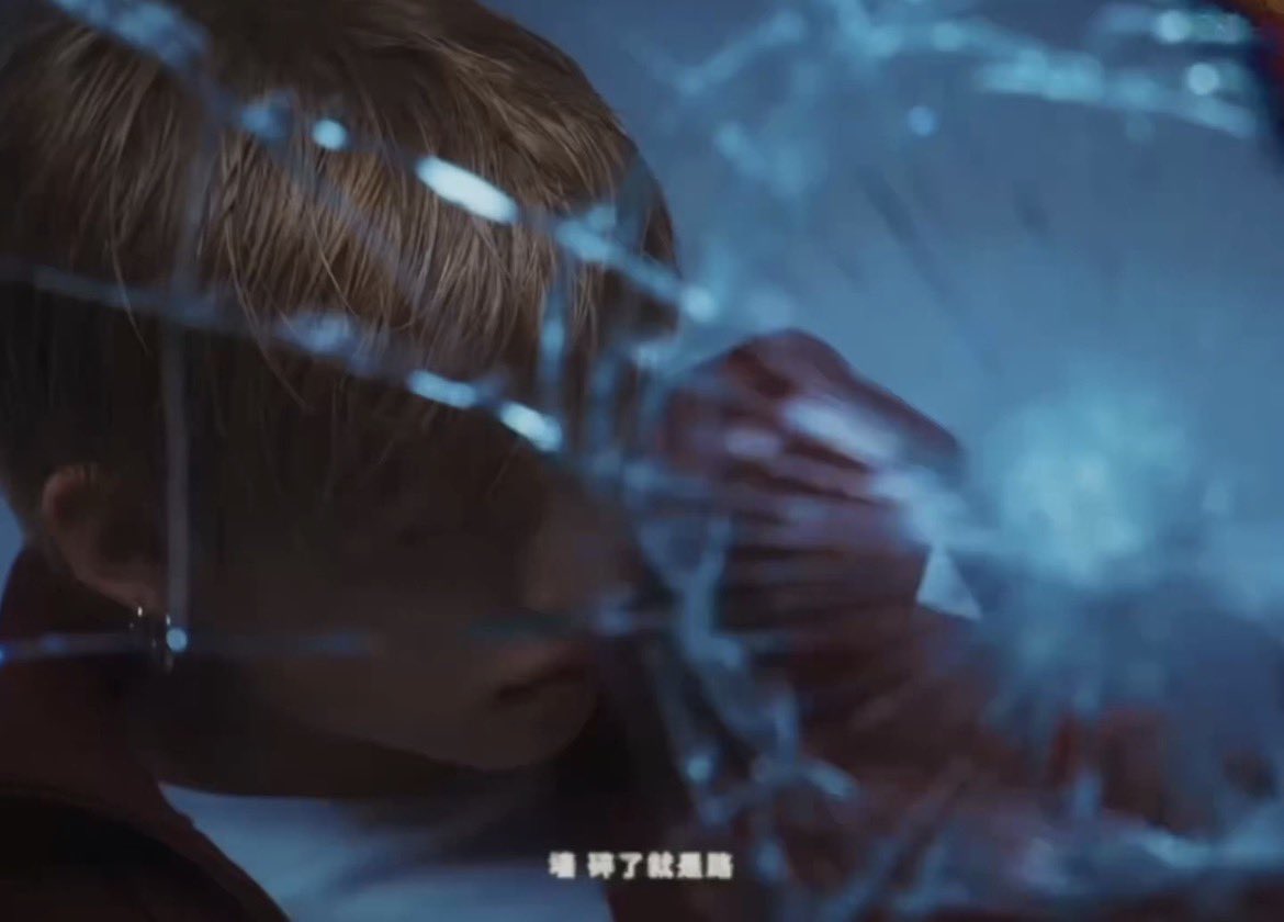 junitear's tweet photo. the concept of broken glass and mirrors as the symbol of multifaceted versions coexisting in him and the paper tearing as the attitude of never being afraid to constantly change and evolve therefore ripping away his old self. absolutely brilliant and inspiring. https://t.co/CvqjGMqN3Z
