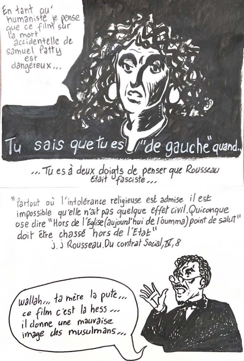 Tu sais que tu es de gauche quand…. tweet media