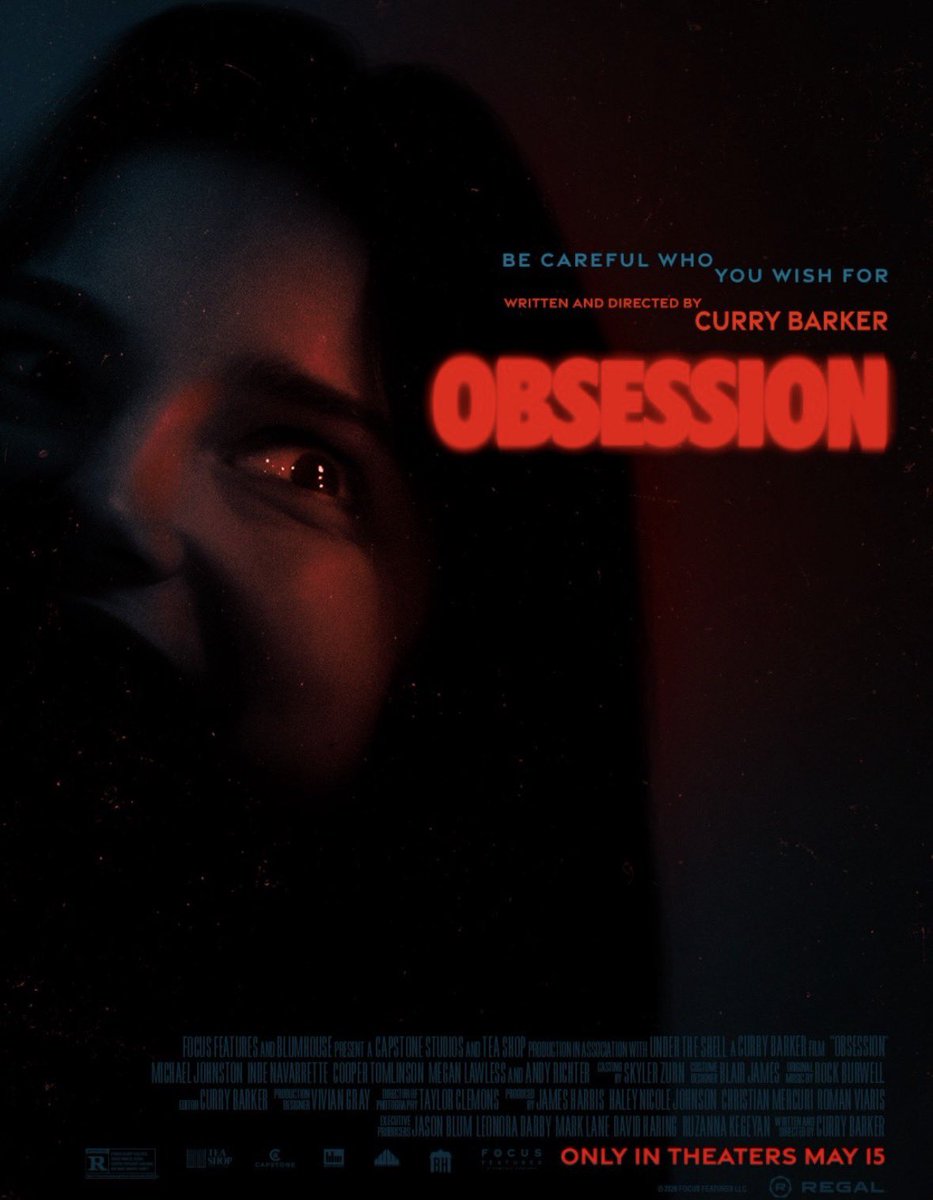 KingGabe04's tweet photo. I haven’t posted in awhile! But had to cause @obsessionmovie was amazing! 10/10 true horror and eerie! Awesome job. #obession https://t.co/dQxJ1f37zG