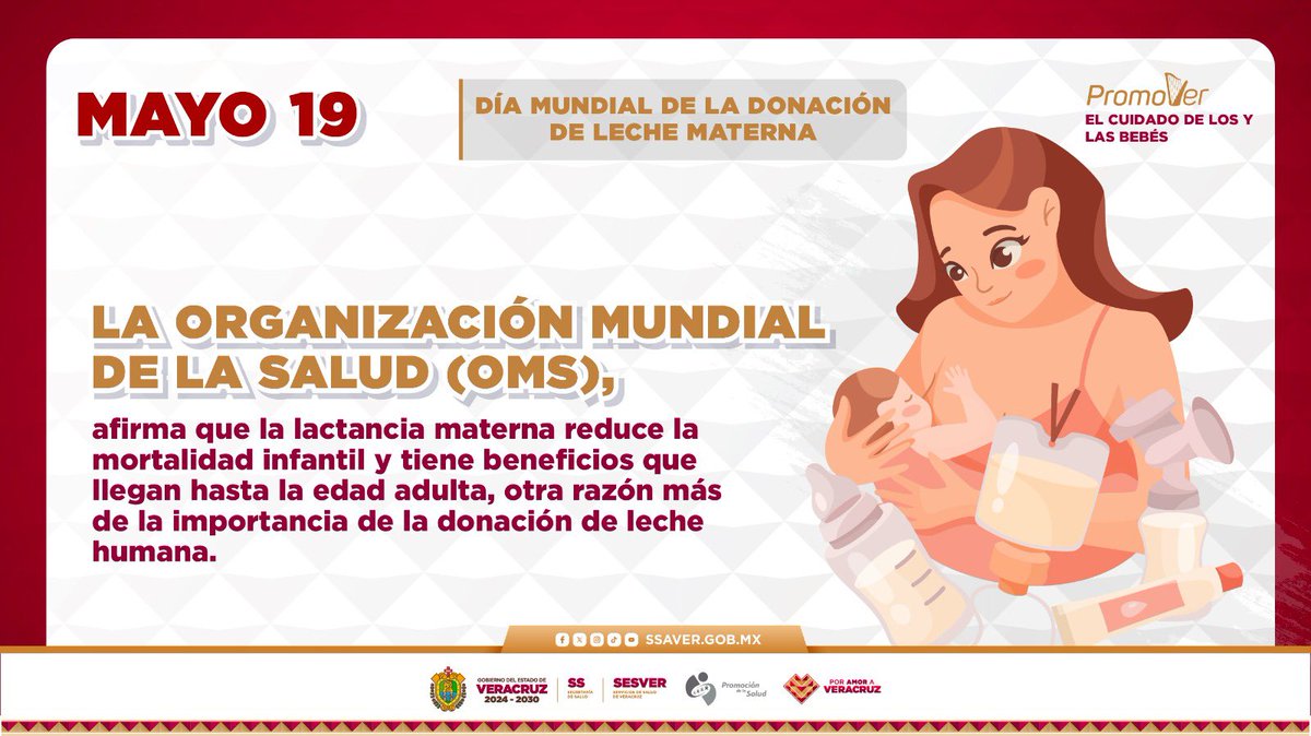 IrmaaRubio's tweet photo. #OMS #DíaMundial #DonacióndeLecheMaterna #Lactancia #xalapa #salud #mayo https://t.co/DjfsLU9fUZ