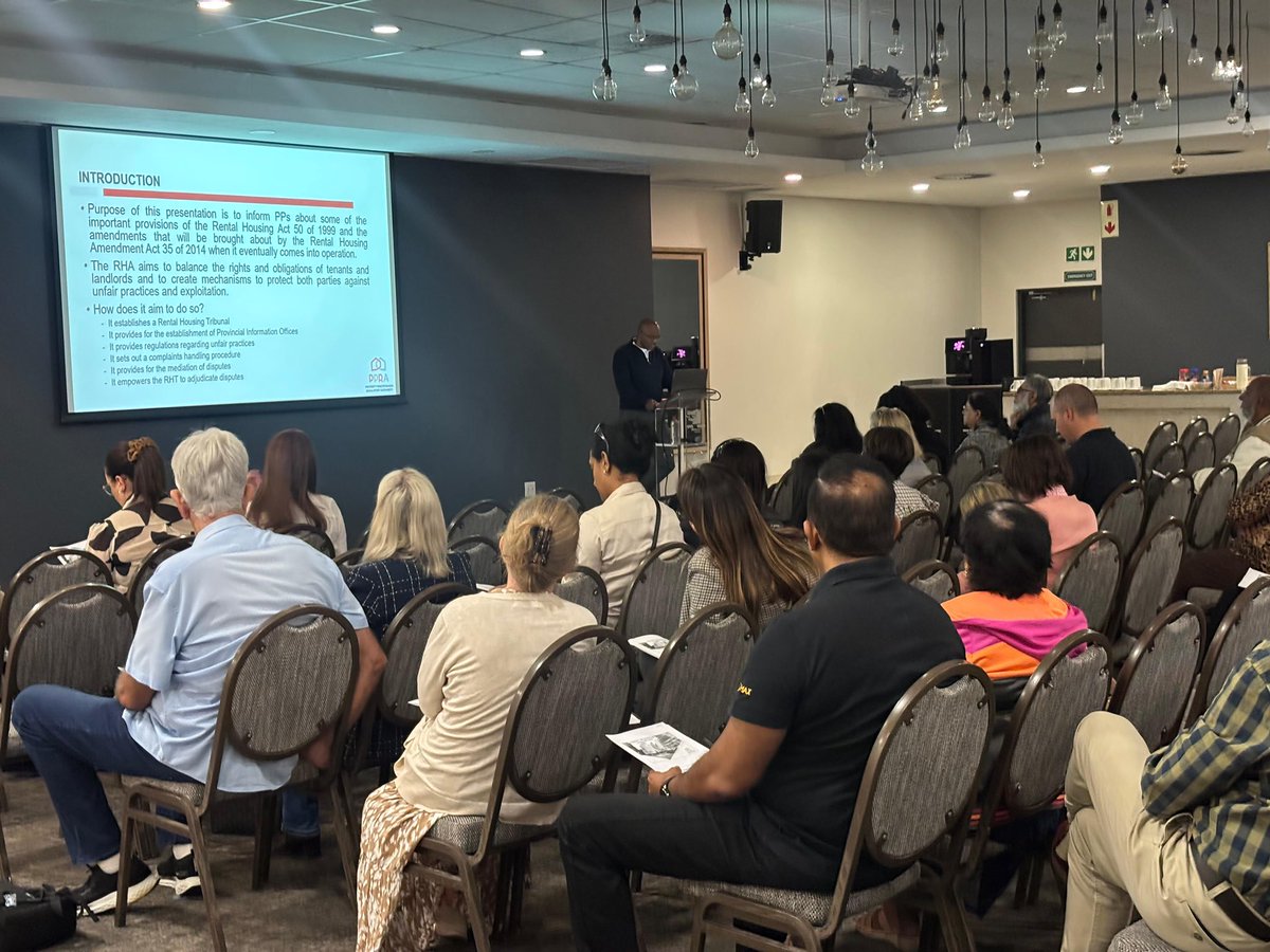 The_PPRA's tweet photo. THE PPRA HOSTS  FIRST CPD LIVE SESSION OF 2026 IN DURBAN

The PPRA today successfully hosted the first CPD Live Session of 2026 in Durban, bringing together property practitioners for a day focused on professional development, compliance and industry excellence.

#PPRA #CPD2026 https://t.co/4KK0Roq5At