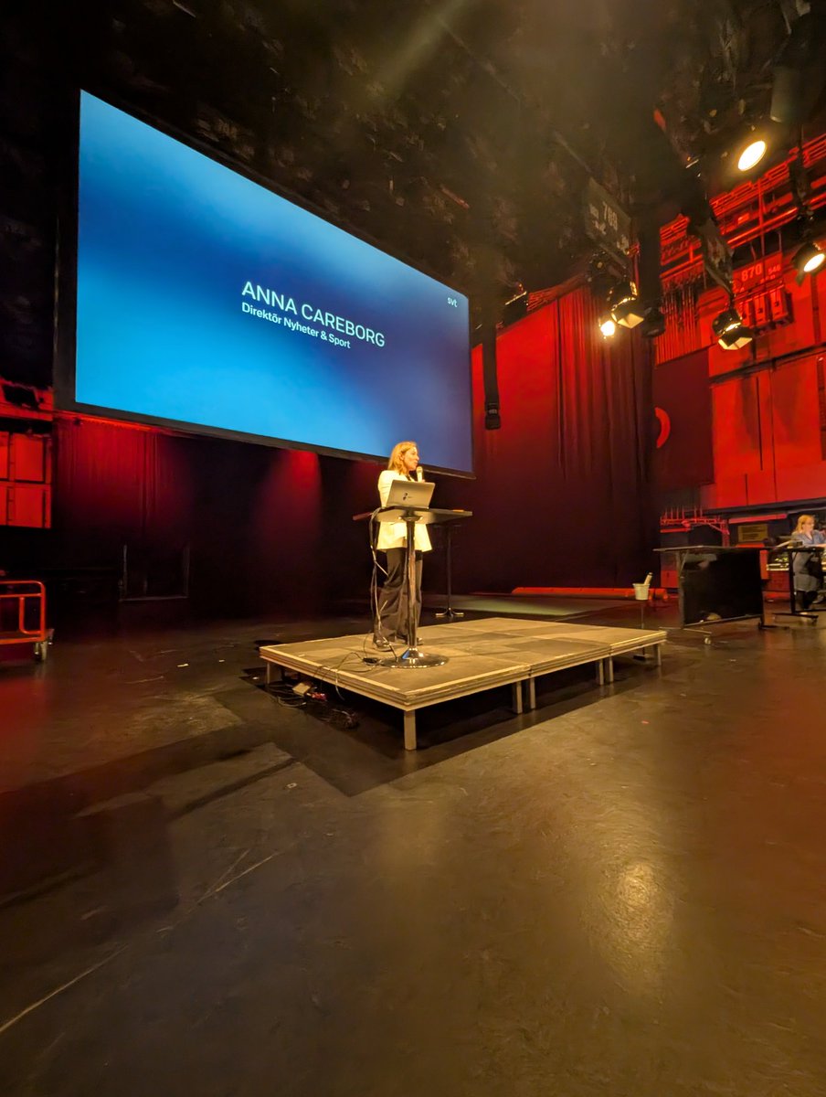 SportsProNick's tweet photo. A privilege to speak today at the SVT Sports internal conference in Stockholm. I discussed trends, insights and case studies from across the industry that might be relevant to SVT's sports strategy. 

A big thank you to the SVT sports leadership for the opportunity. https://t.co/CnkHOEzhow