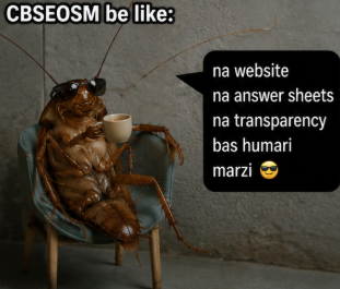 OpSuryank's tweet photo. OSH M AAO CBSE!!!!
#CBSE #OSMProblem #StudentJustice #EducationSystem #EvaluationIssues https://t.co/qSd2IqEvvz