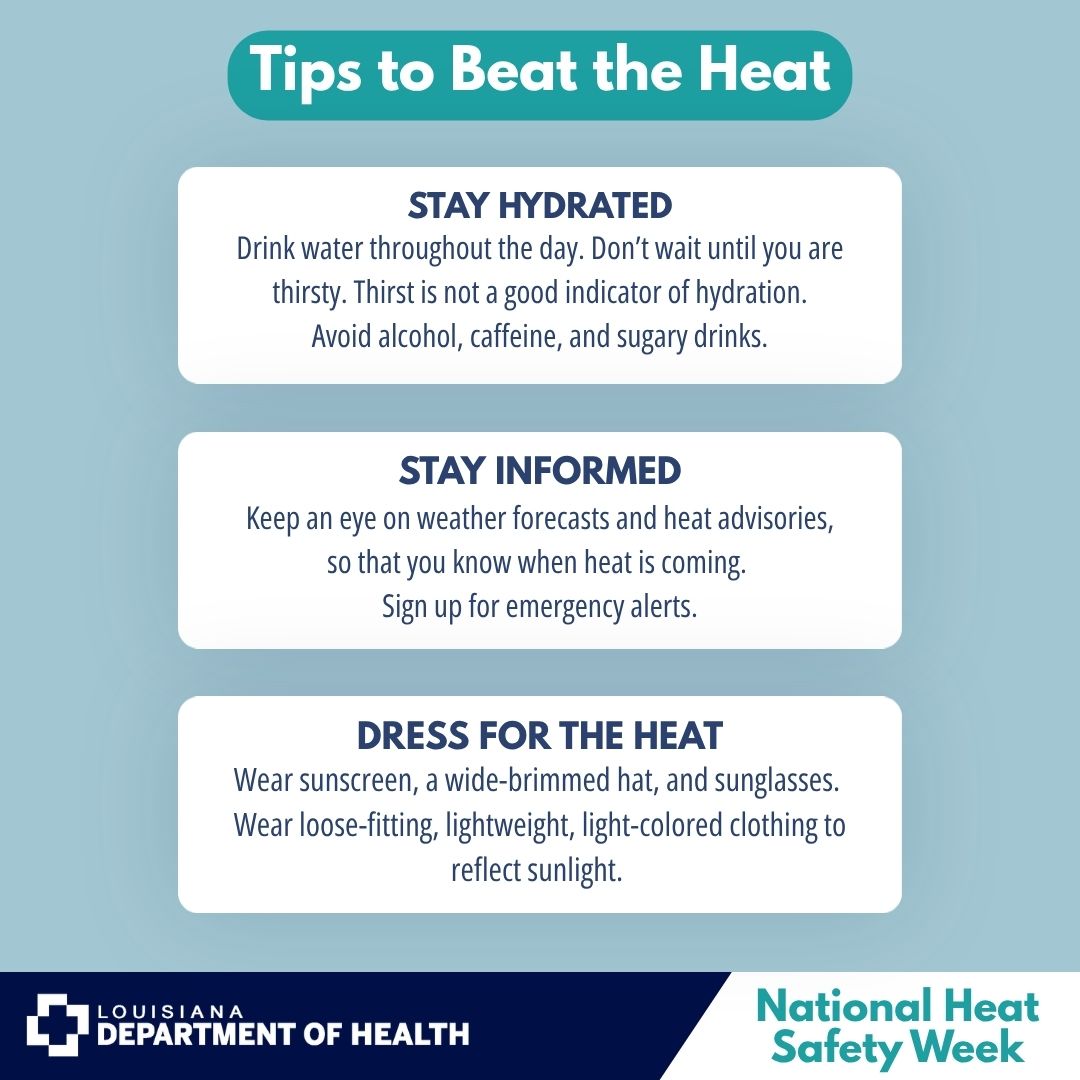Louisiana Department of Health tweet media
