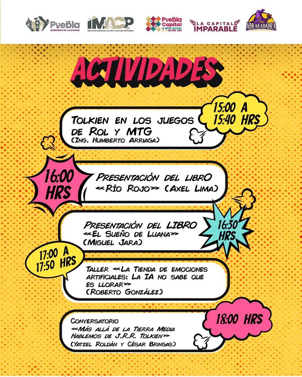 Instituto Municipal de Arte y Cultura de Puebla tweet media
