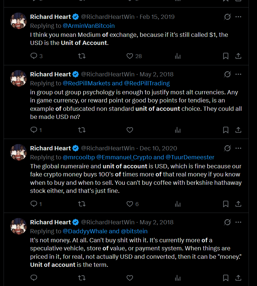 TurntSalty's tweet photo. Today's phrase is "Unit of Account"

Shoutout to @NineIronCapital for leading me down this rabbit hole.  Cheers, Bruv. 🍻

Store of value, medium of exchange, and unit of account are separate offices.

Store of value answers: “Where do I preserve purchasing power?”

Medium of exchange answers: “What do I use to transact?”

Unit of account answers: “What do I measure everything else against?”

The last one is the throne.

Because the unit of account becomes the language of reality inside a system.

If something is still called “worth $1,” the dollar is still king. Even if payment happens in BTC, ETH, PLS, HEX, or $pDAI, the hidden ruler is whatever people use to define the price, debt, profit, loss, yield, collateral, and risk.

That's why Richard’s comment matters:

“If it’s still called $1, the USD is the Unit of Account.”

It means you can use a crypto asset and still live mentally inside the dollar regime. You can escape the payment rail while still obeying the measurement rail.

That's the trap.

A payment coin can be adopted without dethroning the dollar.

A unit of account dethrones the dollar only when people stop translating value back through USD as the primary reference.

For #PulseChain, this is the entire pDAI thesis at the highest layer.

PLS can be gas.

PLSX can be routing.

HEX can be time lock memory.

INC can be incentive emission.

pMKR/PAI can be policy/control.

But pDAI, if repaired and enforced, is the candidate to become the measuring rod.

That is why “pDAI to $1” is a smaller claim than people think.

A $1 peg gives pDAI credibility.

But unit of account capture means the ecosystem begins measuring through pDAI.

That looks like:

PLS priced in pDAI.

PLSX priced in pDAI.

HEX priced in pDAI.

INC yield quoted in pDAI.

Loans denominated in pDAI.

Liquidations calculated in pDAI.

Treasuries holding pDAI as dry powder.

LPs routing through pDAI.

Dashboards defaulting to pDAI.

Whales using pDAI as the waiting room between rotations.

That's when pDAI stops being “a token that reached $1” and becomes the internal monetary language of PulseChain.

The throne isn't the asset with the most noise.

The throne is the denominator.

Whoever owns the denominator controls comparison.

Comparison controls behavior.

Behavior controls flows.

Flows control liquidity.

Liquidity controls survival.

That's the ladder.

This is why unit of account capture is more powerful than a pump. A pump makes people chase. A unit of account makes people obey without noticing. They begin thinking in that asset. They denominate risk in that asset. They calculate opportunity cost in that asset. They hold reserves in that asset. They judge every other asset by its relationship to that asset.

At that point, the unit of account becomes invisible power.

Nobody asks why dollars are the reference for groceries, payroll, taxes, credit cards, rent, accounting, corporate earnings, oil, debt, and bank balances. They just inherit the frame. That's the point. The deepest monetary power is not constantly argued for. It becomes assumed.

For pDAI, the repair path must move through this sequence:

First: face value enforcement.

pDAI must become credibly treated as $1 through mechanism, not belief. That requires collateral, redemption, arbitrage, debt, liquidity, routing, and exits.

Second: routing dominance.

If the best routes on PulseChain pass through pDAI, traders will use it even if they do not care about the thesis. Markets obey slippage before ideology.

Third: debt denomination.

This is where obedience begins. If borrowers owe pDAI, liquidators hunt pDAI, and collateral ratios are calculated in pDAI, then pDAI defines survival. Debt turns a reference asset into law.

Fourth: treasury/reserve use.

If serious actors hold pDAI between trades, it becomes the ecosystem’s cash layer. The waiting room for capital becomes the power center.

Fifth: interface default.

Wallets, DEXs, dashboards, farms, and analytics pages begin showing pDAI pairs as primary. Most users do not choose the reference frame. The interface gives it to them.

Sixth: psychological settlement.

People stop saying “pDAI is worth a dollar” and start saying “PLS is worth X pDAI.” That is the flip.

That's the monetary event horizon.

Before that, pDAI needs the system.

After that, the system needs pDAI to explain itself.

But this can't be claimed early. The proof standard is severe.

pDAI doesn't become unit of account because people tweet it.

It becomes unit of account only if the control plane survives:

pMKR policy door secured.

Debt ceilings disciplined.

Bad vaults prevented.

Oracles hardened.

Liquidations functional.

ESM/shutdown risk resolved.

Collateral real and enforceable.

PSM/redemption corridor credible.

Routing deep.

Exits scalable.

Without that, pDAI is just a floating bet with a story.

With that, pDAI becomes the chain’s internal balance sheet language.

Price is attention.

Peg is credibility.

Liquidity is utility.

Debt is enforcement.

Routing is habit.

Treasury use is reserve demand.

Unit of account is sovereignty.

That's why the unit of account is the throne. It's the layer where money starts defining the field.
Store of value, medium of exchange, and unit of account are separate offices.