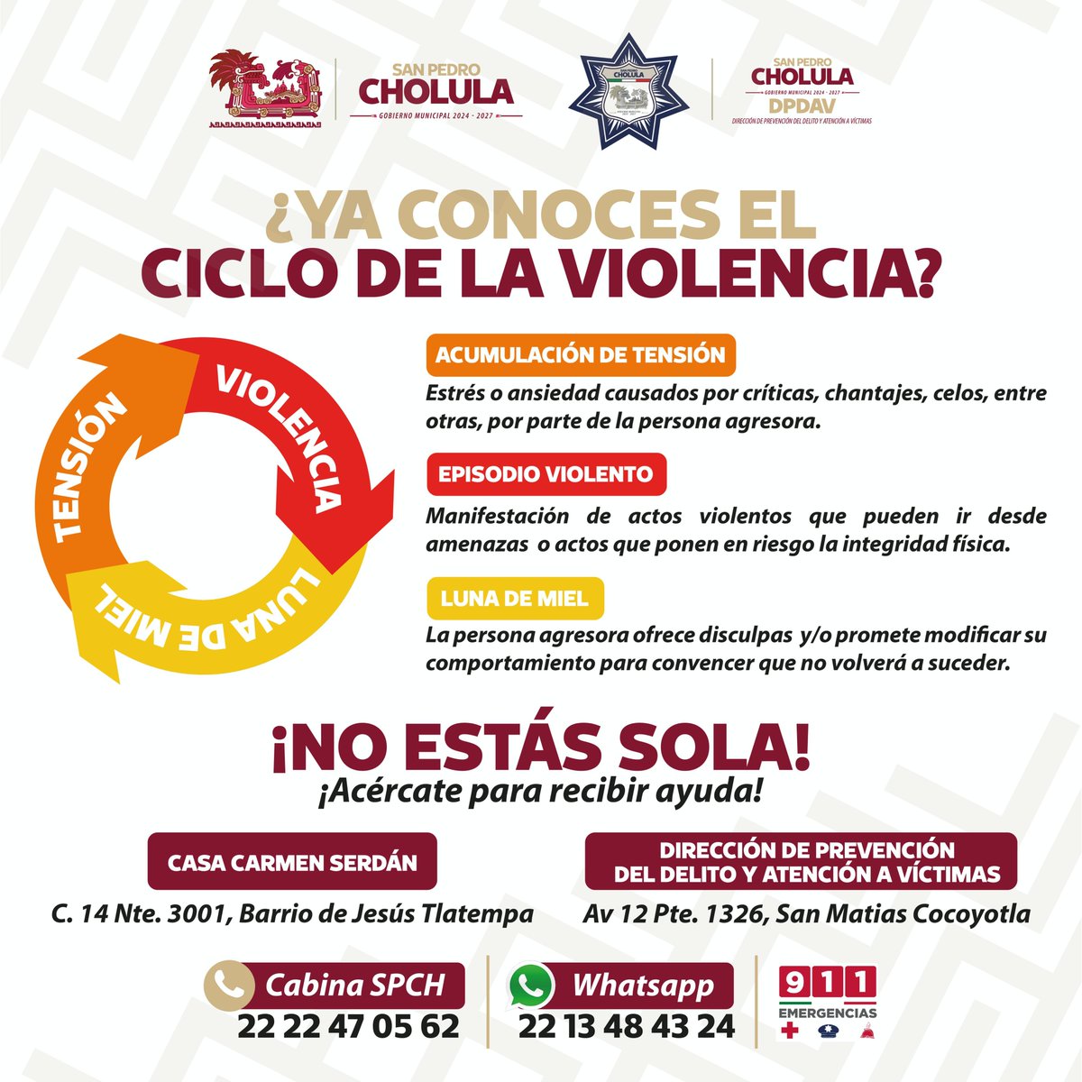 Prevención Cholula tweet media