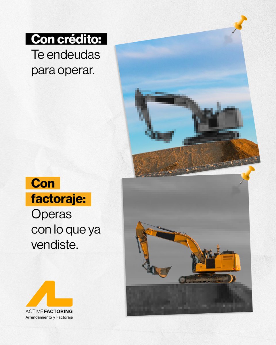 activeleasing's tweet photo. El crédito quedó en el pasado… con #ActiveFactoring cobras, ganas y creces sin anclarte. 

#TakeItEasyTakeItLeasing 
#ActiveLeasing https://t.co/2SQtE5B7nk