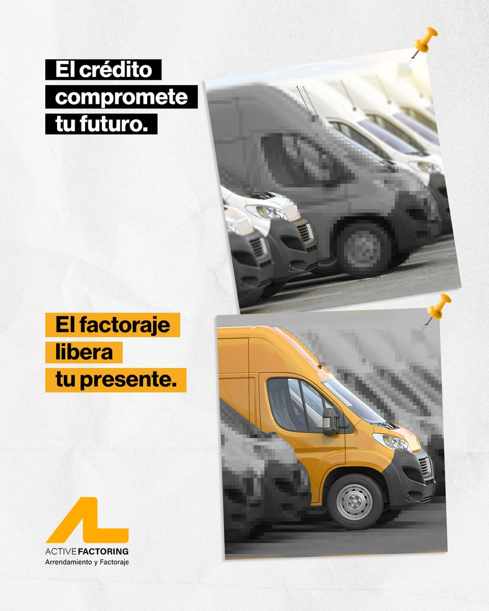 activeleasing's tweet photo. El crédito quedó en el pasado… con #ActiveFactoring cobras, ganas y creces sin anclarte. 

#TakeItEasyTakeItLeasing 
#ActiveLeasing https://t.co/2SQtE5B7nk