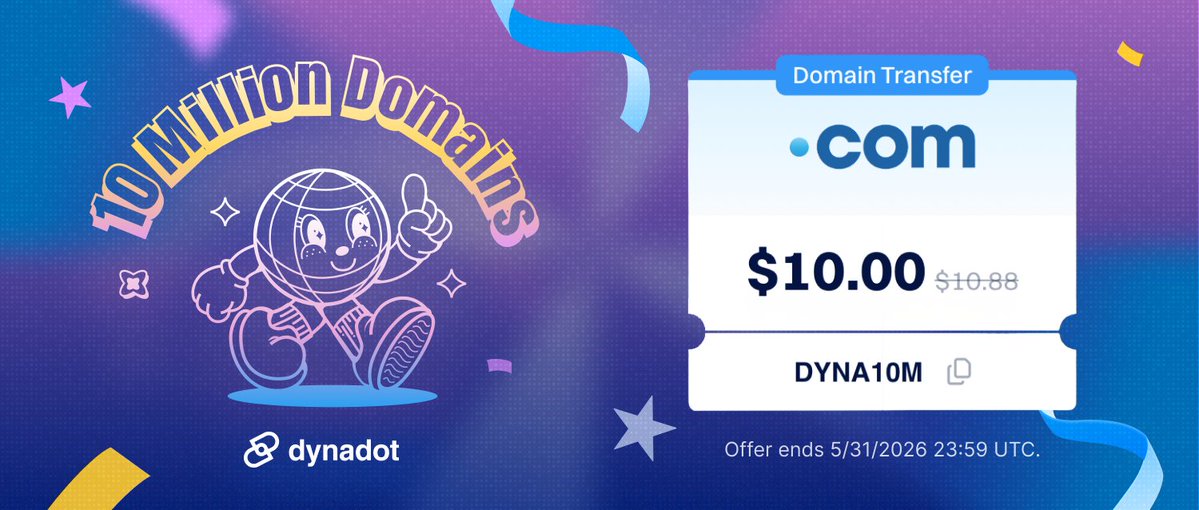 Dynadot 🦾 tweet media