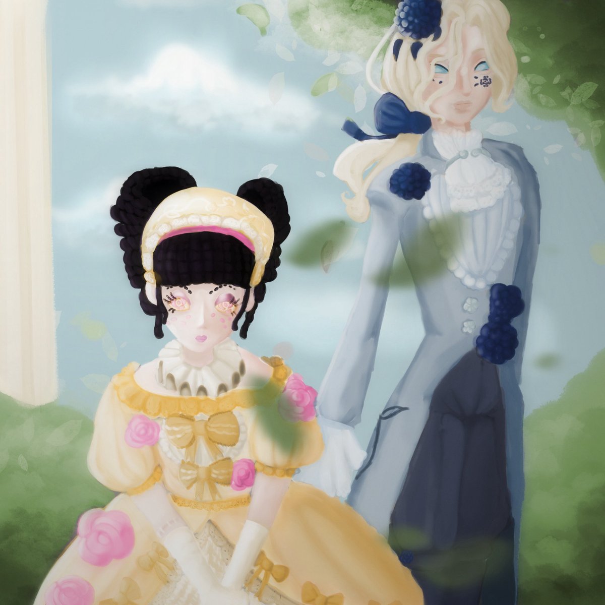 pannacottafart's tweet photo. Idv oc art + Joseph ( my made up essence for her ) #idv #identityvoc #art #fanart https://t.co/7M3u6yq6bW