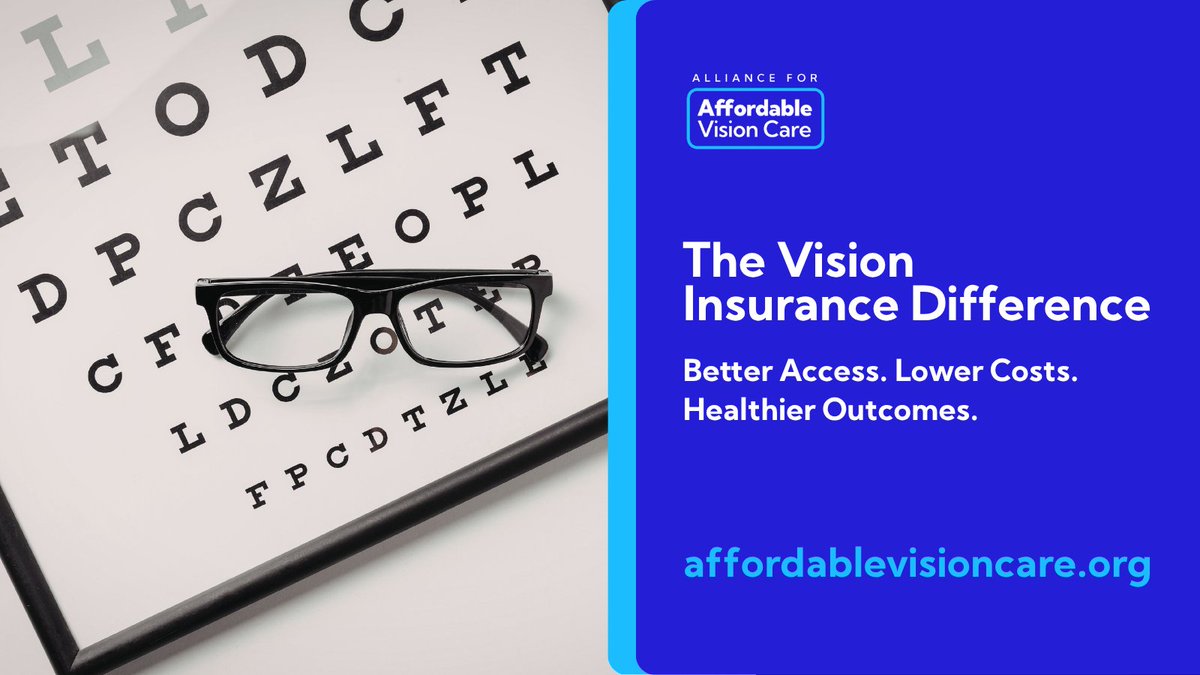 AVCAlliance's tweet photo. Regular eye exams = earlier detection = better health outcomes. That’s the value of vision coverage. Learn more. https://t.co/elHhOKojOX https://t.co/zu1Od6UaNe