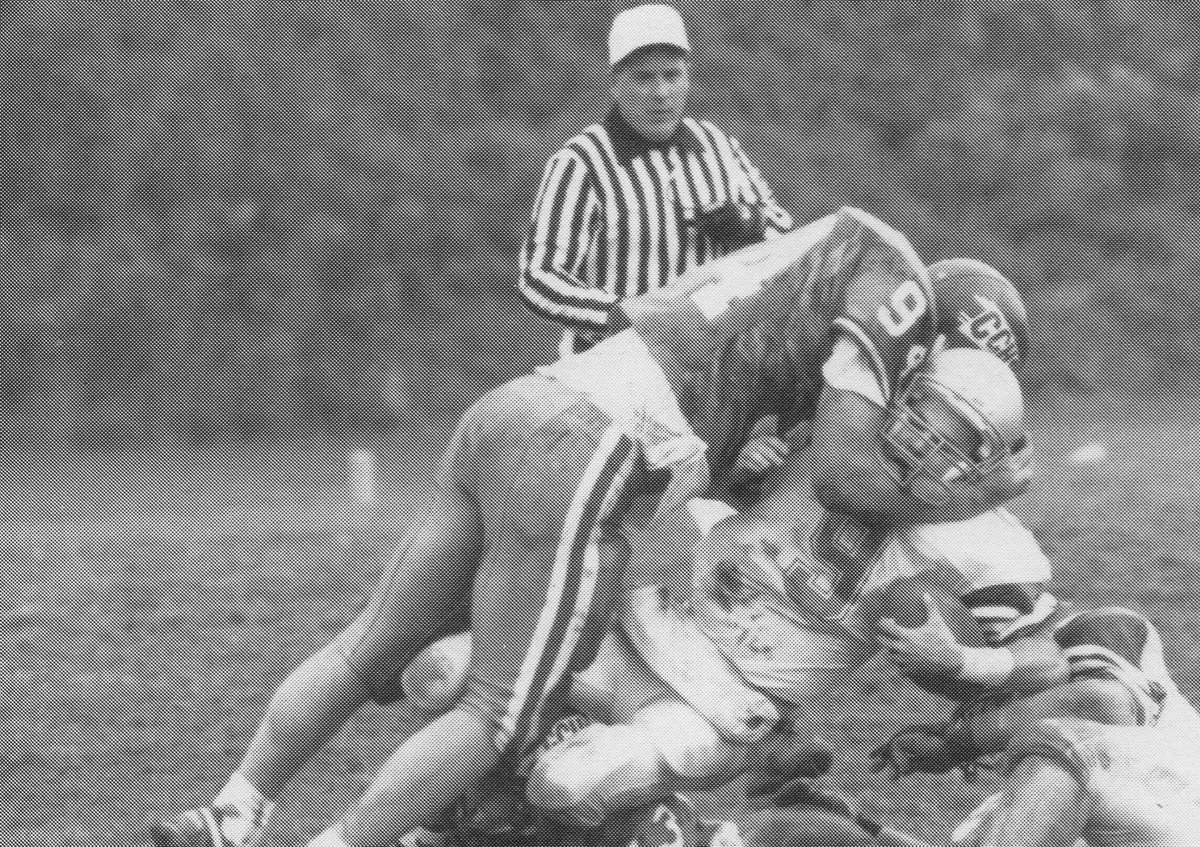 CovCathFBAlumni's tweet photo. 94 days until the 2026 Covington Catholic football season kicks off!!

#RollColonels #WASTWND #Team60 #BigArt

(Jersey #94, worn by 1996 team captain Artie Steinmetz †, was officially retired by the Covington Catholic football team following his death in 1998.) https://t.co/Zl97XGdb48