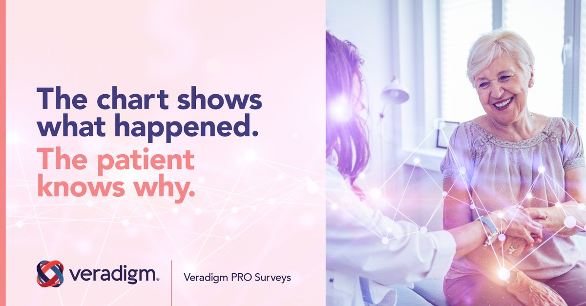 Veradigm's tweet photo. Veradigm's RWE PRO Surveys bring the patient voice to the center of real-world evidence — at scale, in real time, integrated with the clinical data you already have. 
 
🔗 Learn more: https://t.co/LbkRpf1shX

#RealWorldEvidence #PatientReportedOutcomes #HEOR #LifeSciences https://t.co/V4LDLKYHCc