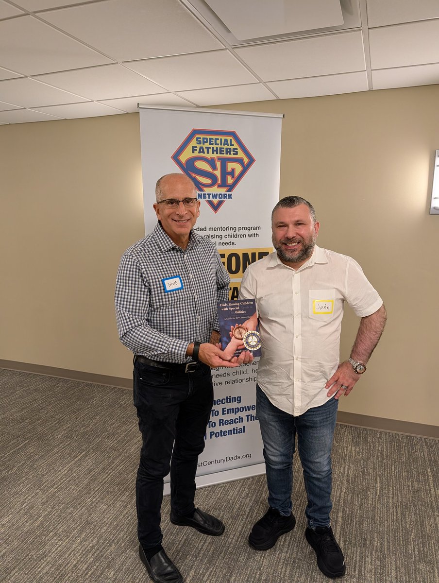 jfelageller74's tweet photo. Great to be with my friend David Hirsch of Special Fathers Network Saturday for the release of his new book: Dad's Raising Children of Special Needs! https://t.co/h12zgvfC54