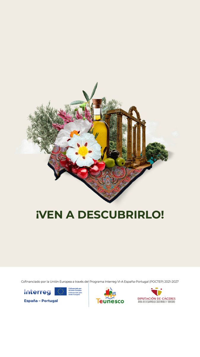 teunesco's tweet photo. @jatocaceres @DiputacionCC @Turismo_DipCC ✨ En #TEUNESCO participamos activamente en este encuentro, acercando los valores de los #TerritoriosUNESCO y mostrando cómo naturaleza, cultura y desarrollo sostenible van de la mano.

👉 Consulta toda la información: https://t.co/FLFrhwRQFI https://t.co/mOrGJWqMgZ