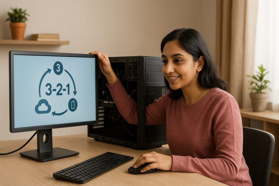 PCRuns4U's tweet photo. New Post: Data Backup 101: The 3-2-1 Rule Explained for Everyday PC Users https://t.co/1cI2ZSD1tn https://t.co/c4VnAEMrYa
