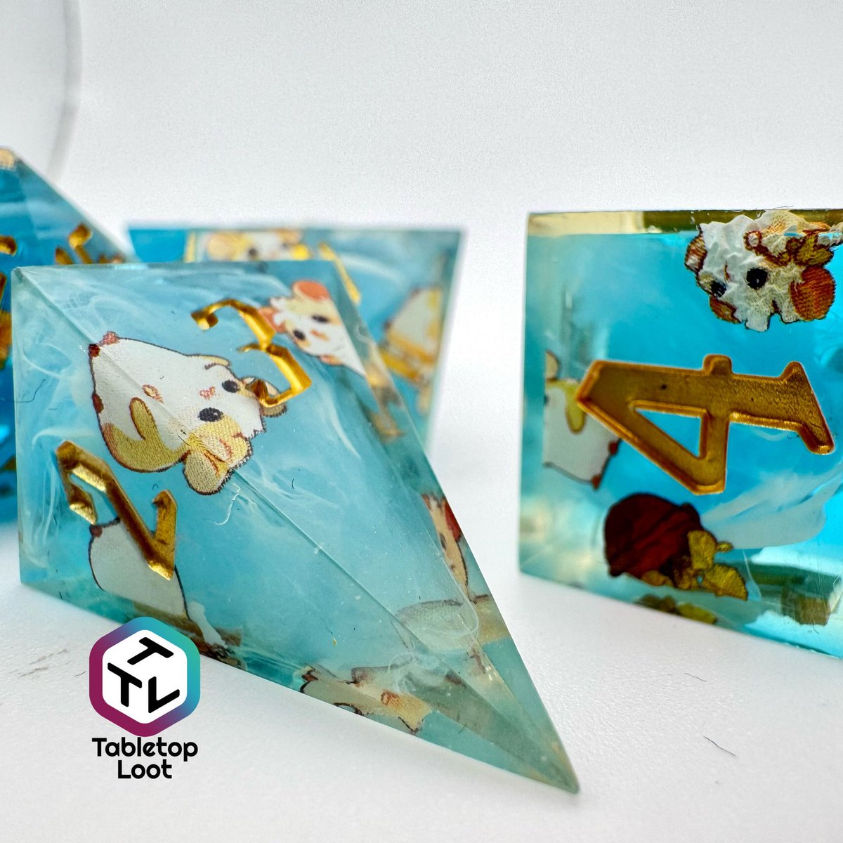 TabletopLoot's tweet photo. I cannot get enough the of these ADORABLE hamster dice!!!!!! Available now in the shop!! https://t.co/uxPP4fDAX2