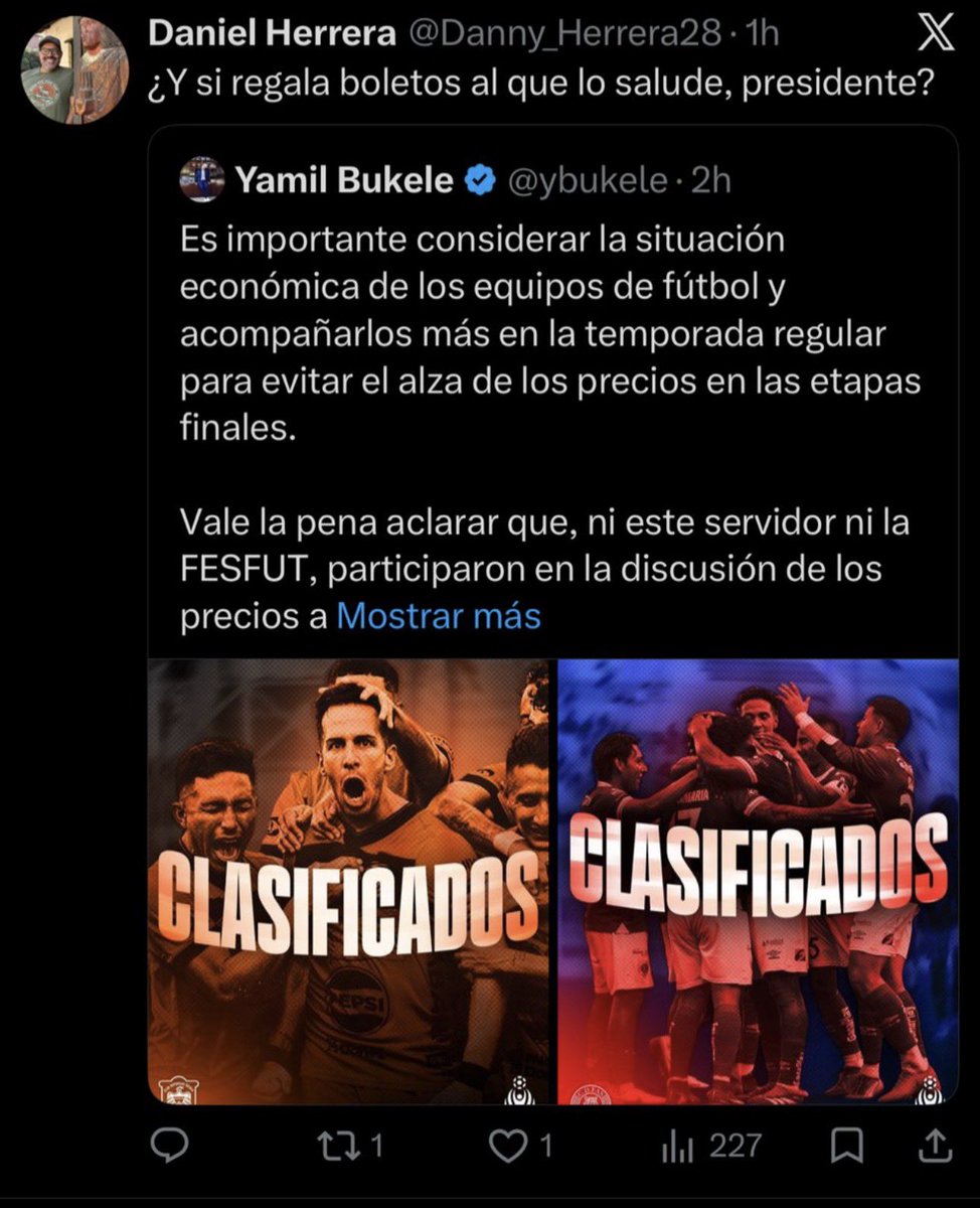 CronicasDePrimera SV tweet media