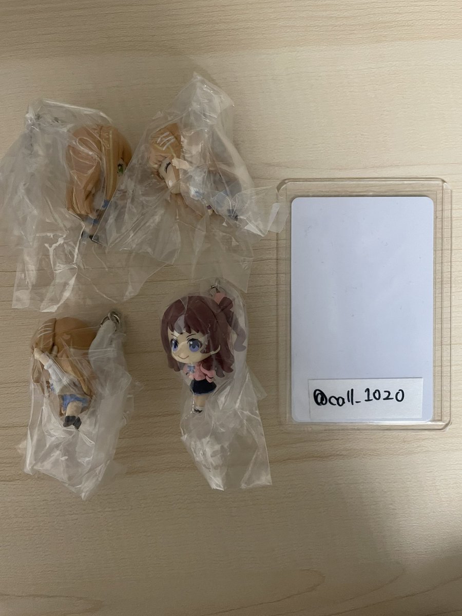 call_1020's tweet photo. 学園アイドルマスター　学マス　つまんでつなげてますこっと　ガチャガチャ カプセルトイ

譲：清夏 (カニカン2.ボールチェーン1) 咲季 (カニカン)

求：ことね1(どちらでも🙆‍♀️)or定価＋送料

2つ以上のお譲りは当方が送料を負担します。
郵送希望
お気軽にお声がけください https://t.co/kIhEV4g5lv
