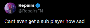 Fortnite Comp Report tweet media