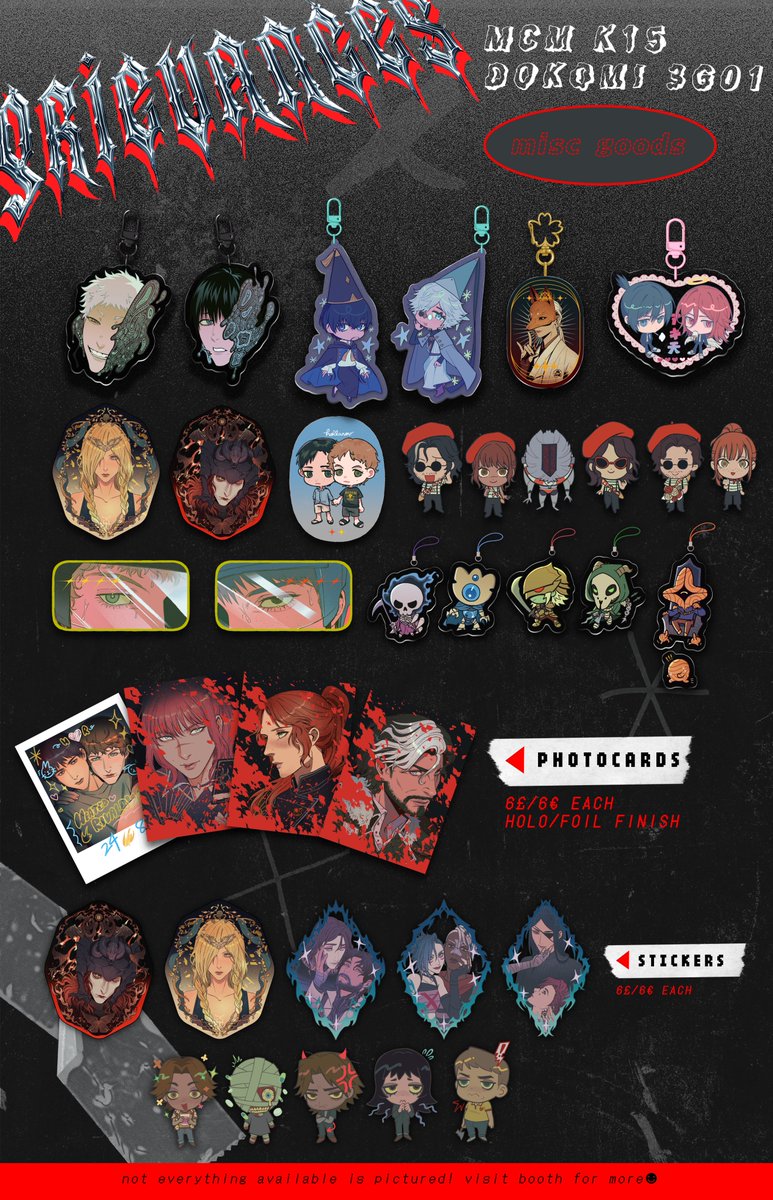 ling💀🩸MCM K15/DOKOMI 3G01 tweet media