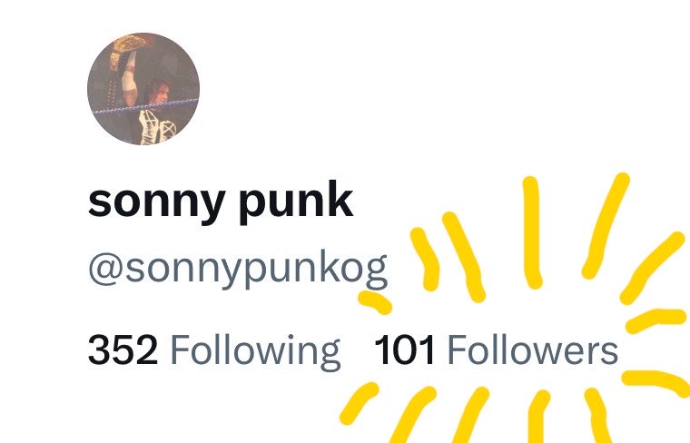 sonny punk tweet media
