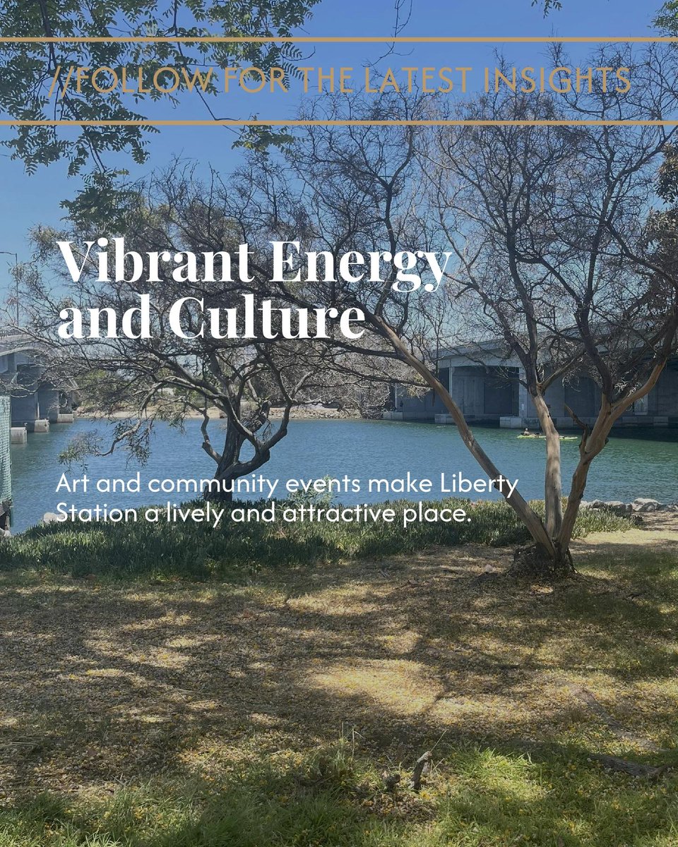 Cknox13's tweet photo. Liberty Station’s California Cultural District status is turning heads this spring, buyers are drawn to the energy, arts, and lifestyle upgrades all around.

Would you want to live where culture leads? https://t.co/1CmJo8oOSX