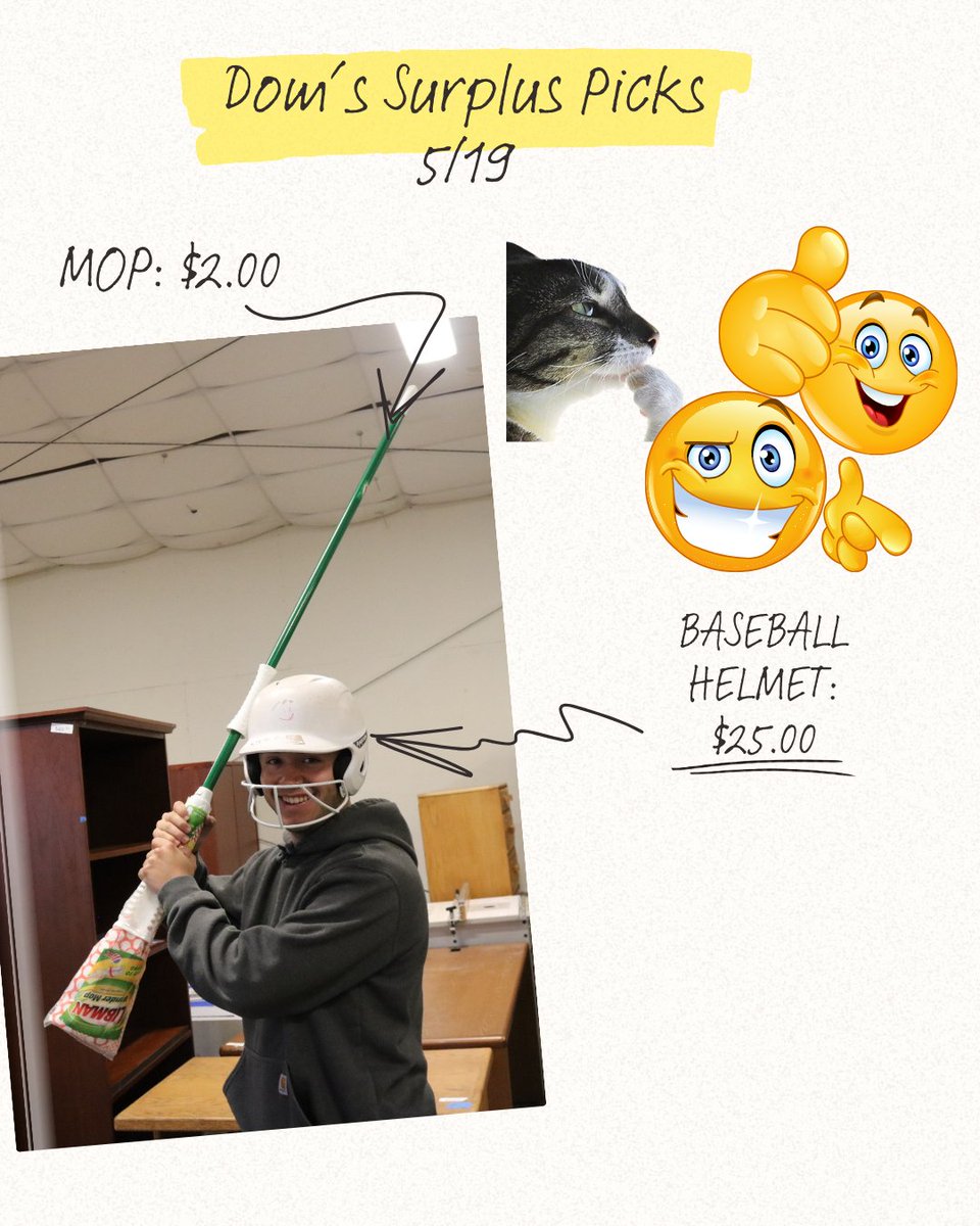 CSU_Surplus's tweet photo. #studentemployment

Thanks Dom

Come see us at 201 W Lake St, open Monday-Friday from 8-4. https://t.co/0GesQdmbp3
