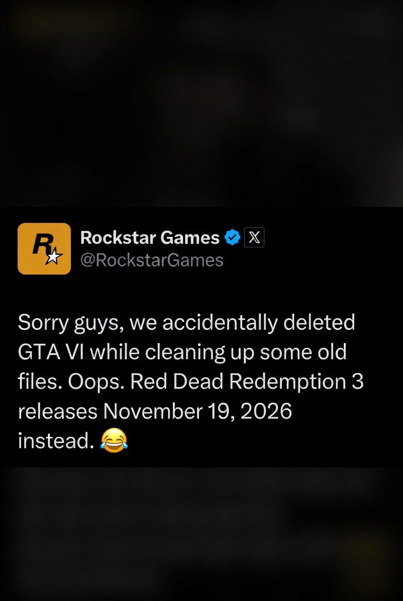 TikTokVideoDays's tweet photo. GTA VI will release in 2040! https://t.co/WGpDDCcAus