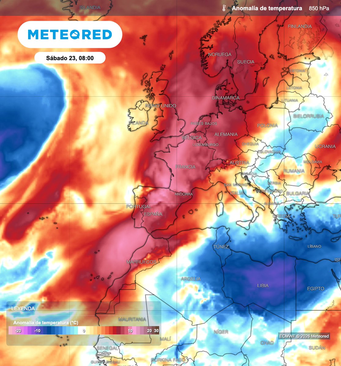 Meteored tweet media