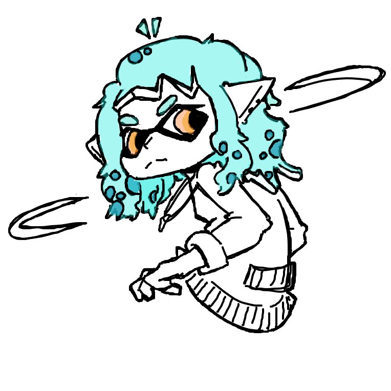 Berlinspiratio1's tweet photo. Splatoon Work In Progress (it's false lmao i draw on gartic phone i can't modify my sketch)

Jarvis, more splatoon pls.

#art #artmoots #splatoon https://t.co/BqVBld2oGk