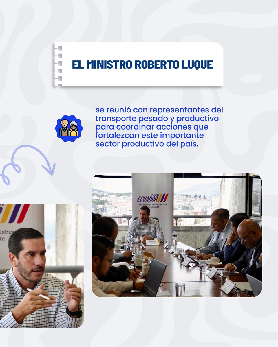 Ministerio de Infraestructura y Transporte 🇪🇨 tweet media
