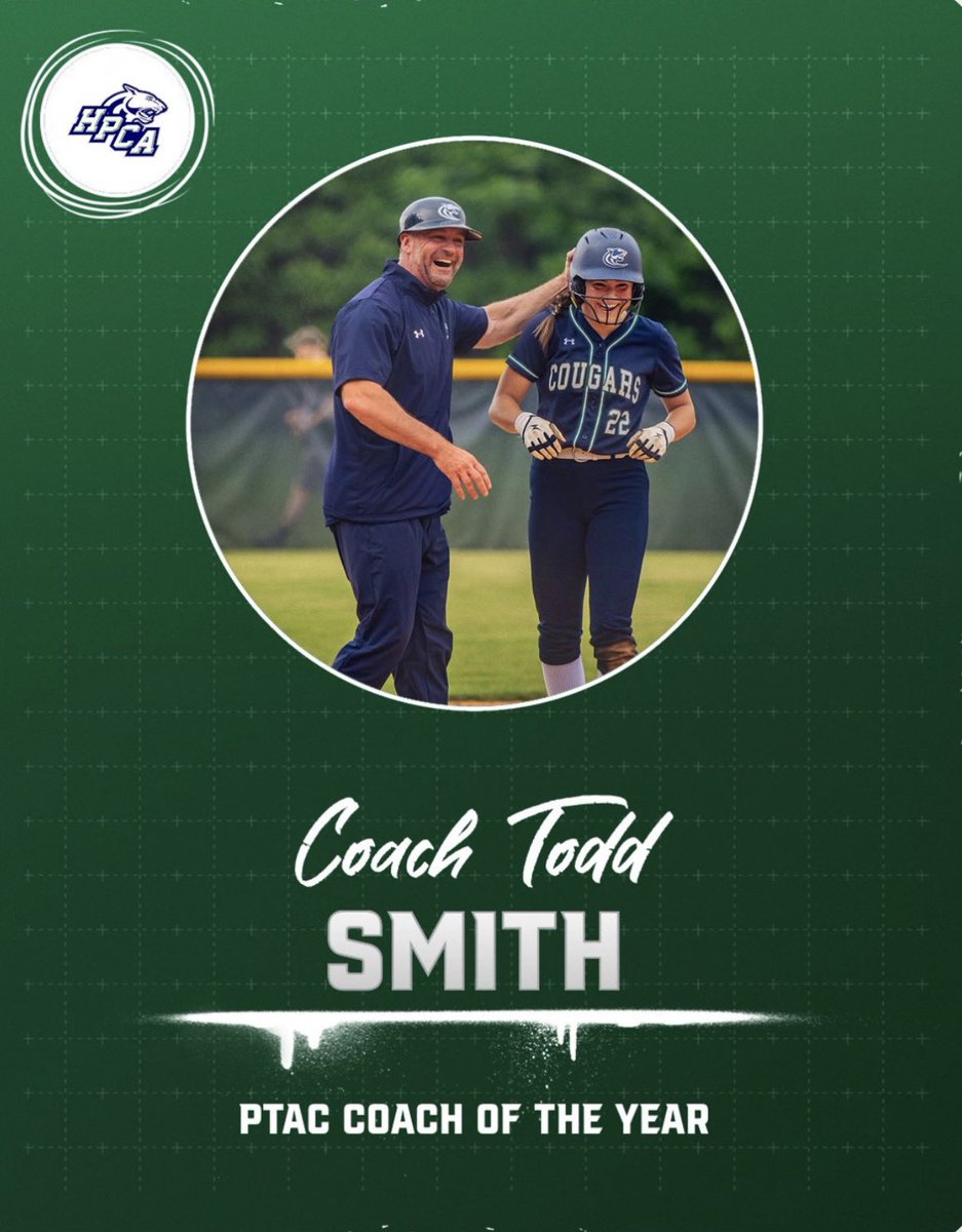 hpcasoftball's tweet photo. Congratulations 🔥🔥….

@BlakelyBowman  PTAC Player of the Year🥎💪

@toddsmith_6  PTAC Coach the Year🥎💪

#whateverittakes #thedriveforfive #chasingtitles @HPCA_Athletics https://t.co/7klCtxsQoZ