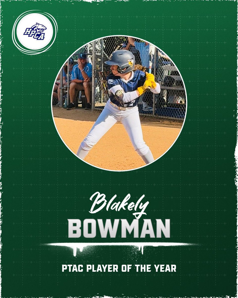 hpcasoftball's tweet photo. Congratulations 🔥🔥….

@BlakelyBowman  PTAC Player of the Year🥎💪

@toddsmith_6  PTAC Coach the Year🥎💪

#whateverittakes #thedriveforfive #chasingtitles @HPCA_Athletics https://t.co/7klCtxsQoZ