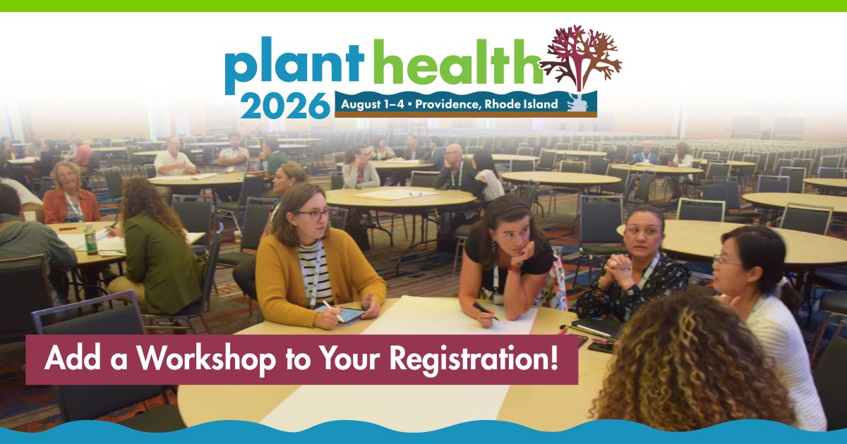 The American Phytopathological Society tweet media