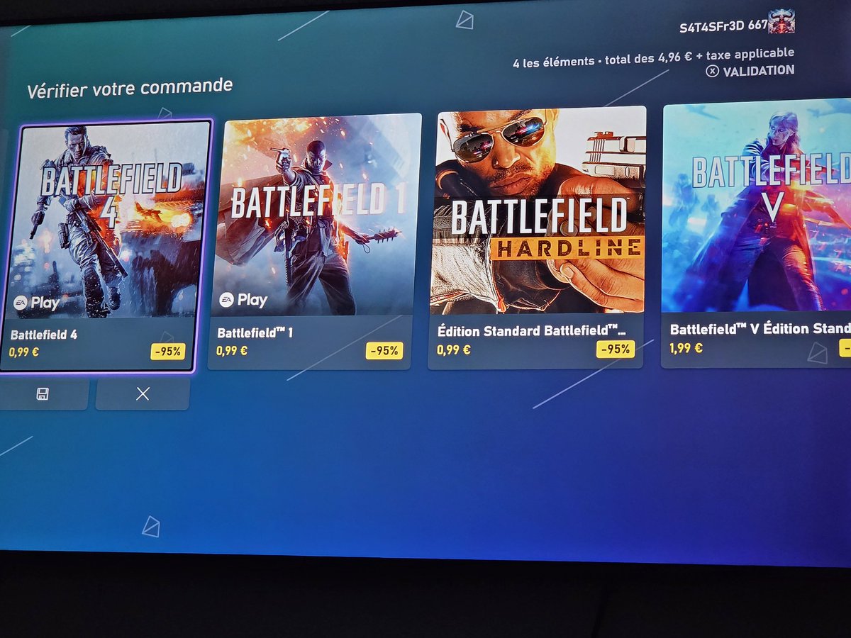 s4t4sfr3d's tweet photo. Pour moins de 5€ on peut se taper 4 scénarios pas dégueulasses et qui ont bien vieillit. #Battlefield https://t.co/1pdGrw7sn3