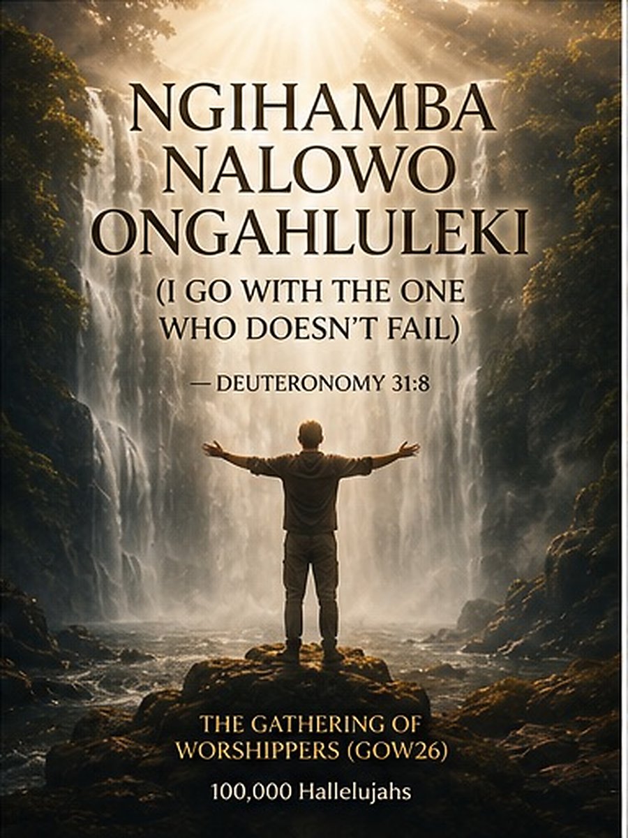 DrTumi_'s tweet photo. 100,000 voices.
One declaration.
HE DOESN’T FAIL.
GOW26 is coming — and we’re gathering to worship the One who has never let us down. 🙏
Are YOU coming? Reply “I’M IN https://t.co/4bOLm3uPMB