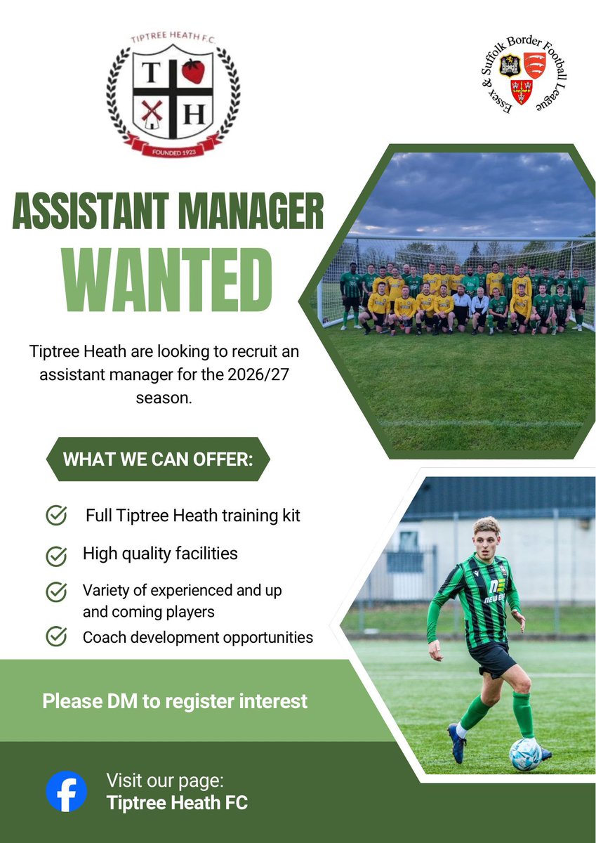 Tiptree Heath FC tweet media