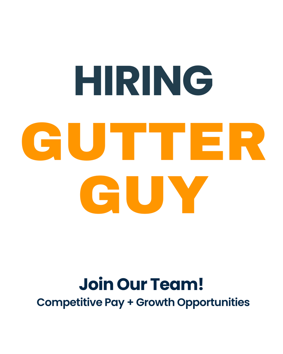 RGuttersPro's tweet photo. Looking to make extra money? 💰
We’ve got overflow gutter work available on Fridays with great pay. Come work a day and get paid big!

To apply:
Call 👉 +1 985-304-8551
Fill-in the form 👉 https://t.co/FolhSg7HdR

#hiring #hiringnow #gutters #Louisiana #thibodaux https://t.co/ezEE1m2ScU