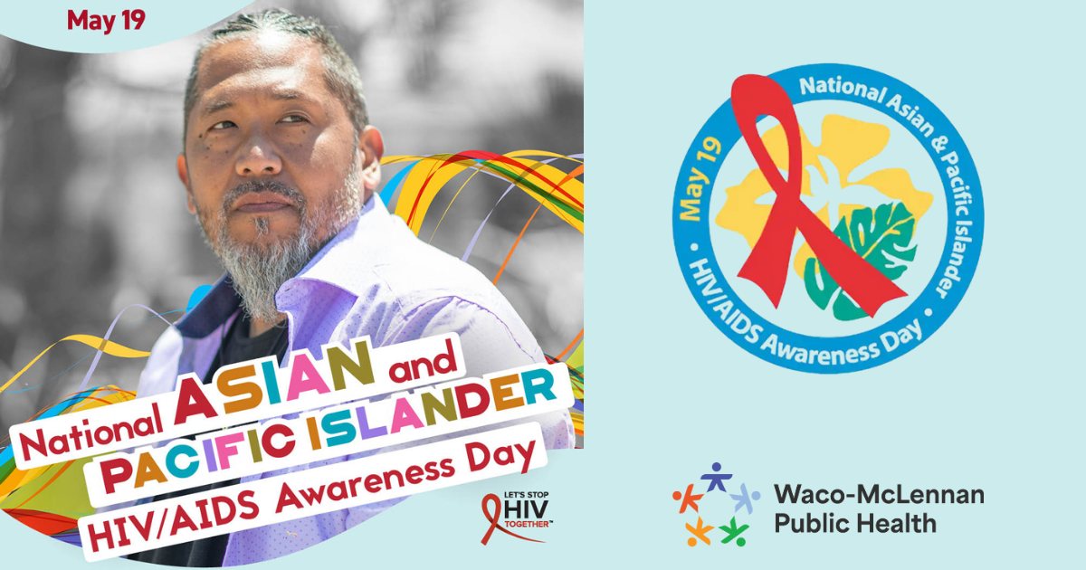 wacohealthdept's tweet photo. Today is National Asian &amp; Pacific Islander HIV/AIDS Awareness Day, a day devoted to eliminating HIV stigma in Asian &amp; Pacific Islander communities. Learn more about the role that everyone plays in stopping HIV stigma: https://t.co/InnZDLJanX.
#NAPIHAAD #APIMay19 #StopHIVTogether https://t.co/SMfldPb6ek