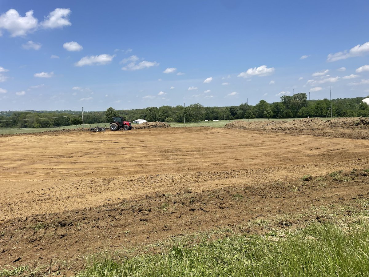OSU_ATI_Turf's tweet photo. Research plots making progress and our par 3 green and tee starting to fill in - progress. https://t.co/oSIetKNFUI