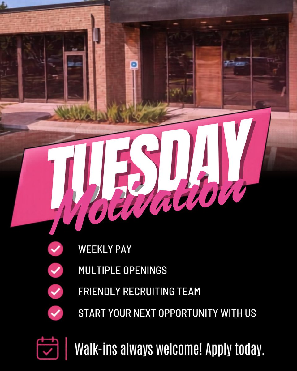ExpressNorthATX's tweet photo. 🚨 Busy Season Is Almost Here! 🚨

That means MORE opportunities, MORE chances to get to work fast! 💼🔥

If you’ve been waiting for the right time to apply, this is it. Our team is growing, and we’re looking for motivated associates ready to work and succeed.

✨ Don’t wait... https://t.co/SYYsWhoXT2