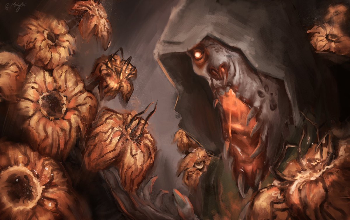ksyx999's tweet photo. In his garden
#dbdfanart #theblight https://t.co/RtAmdCWub8