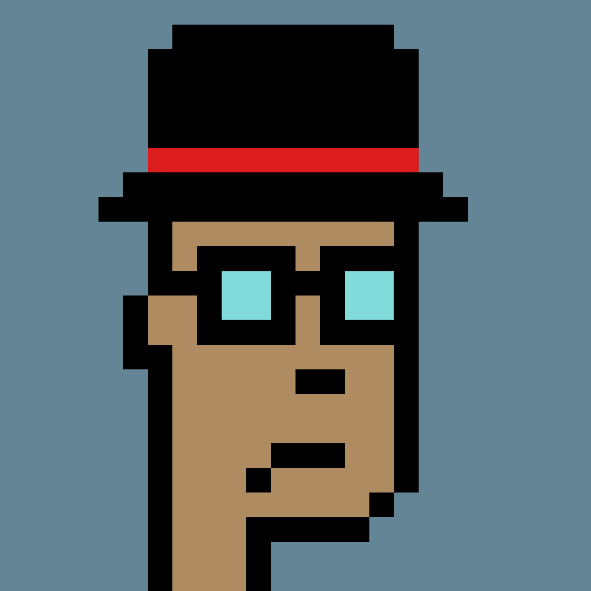 studioventures's tweet photo. Still holding both @v1punks and @cryptopunks. Substantially more dapper that way. https://t.co/4feow7Z66L