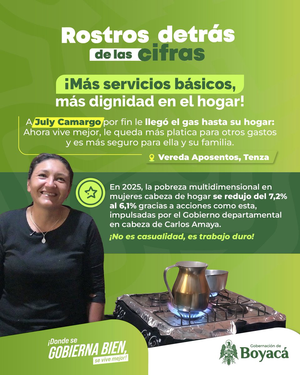 BoyacaGrande's tweet photo. En la #BoyacáGrande 💚💜🤍 trabajamos para quienes más lo necesitan.

Hoy, más mujeres cabeza de hogar tienen mejores condiciones de vida gracias a decisiones que generan bienestar y llegan hasta el campo boyacense 💪🏻. https://t.co/bTHUC3JNGD