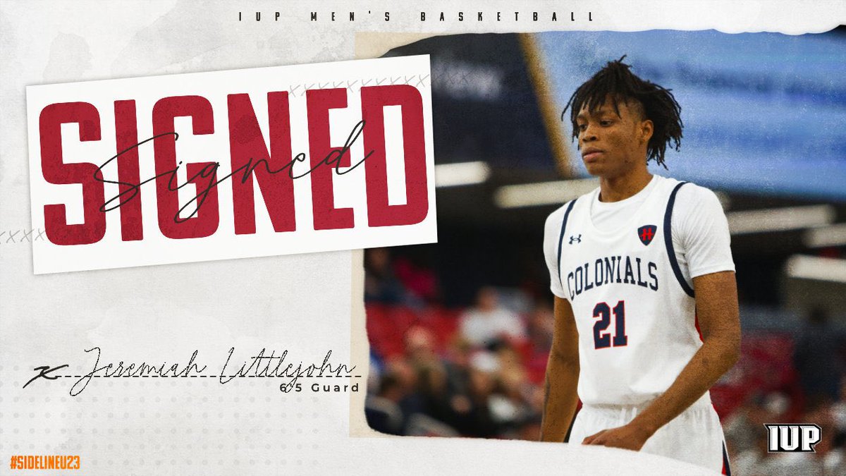 IUP_MBB's tweet photo. Welcome to IUP, Jeremiah Littlejohn. 

#TalonsUp https://t.co/X5bnUwoX0y