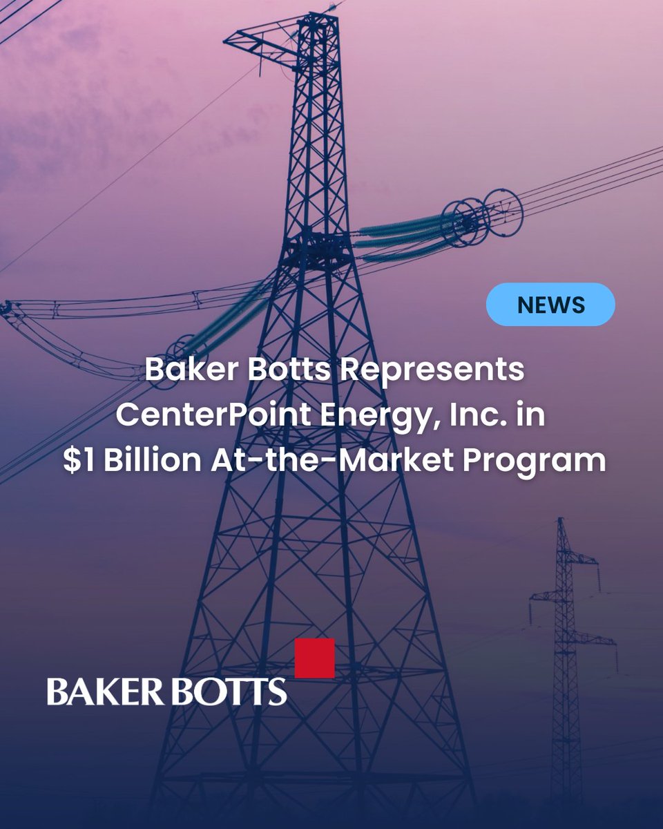Baker Botts tweet media