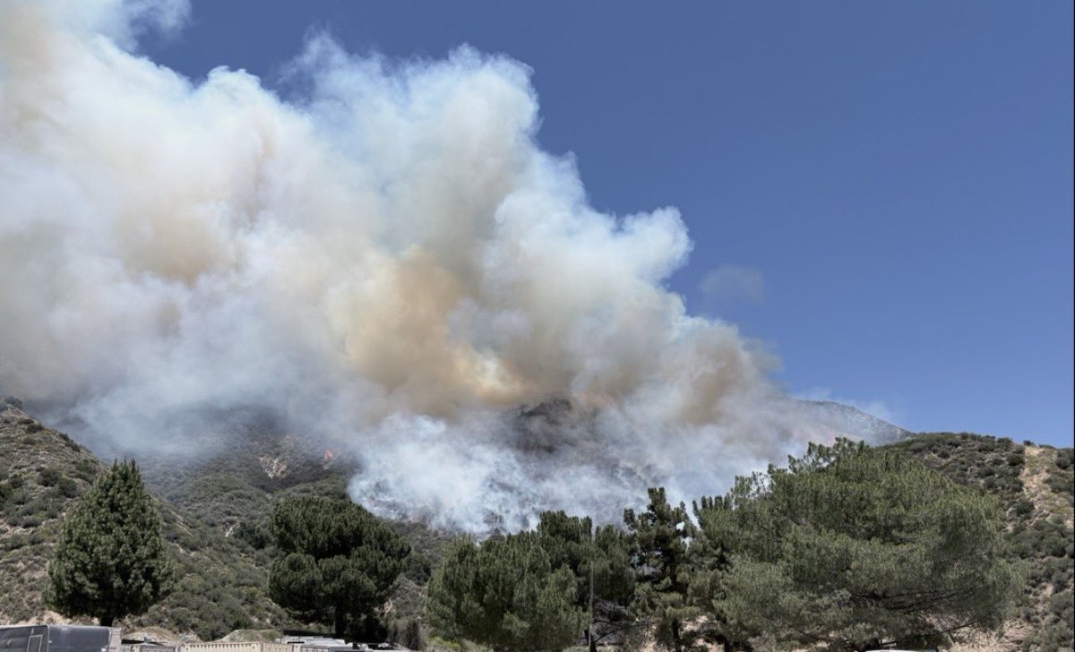 Angeles_NF's tweet photo. #BurroFire
Containment rises to 65% on yesterday’s 30 acre brush fire at the Burro Cyn Shooting Park.
The shooting park is closed to public use.
@LACoFDPIO https://t.co/g9n2ORr6jZ