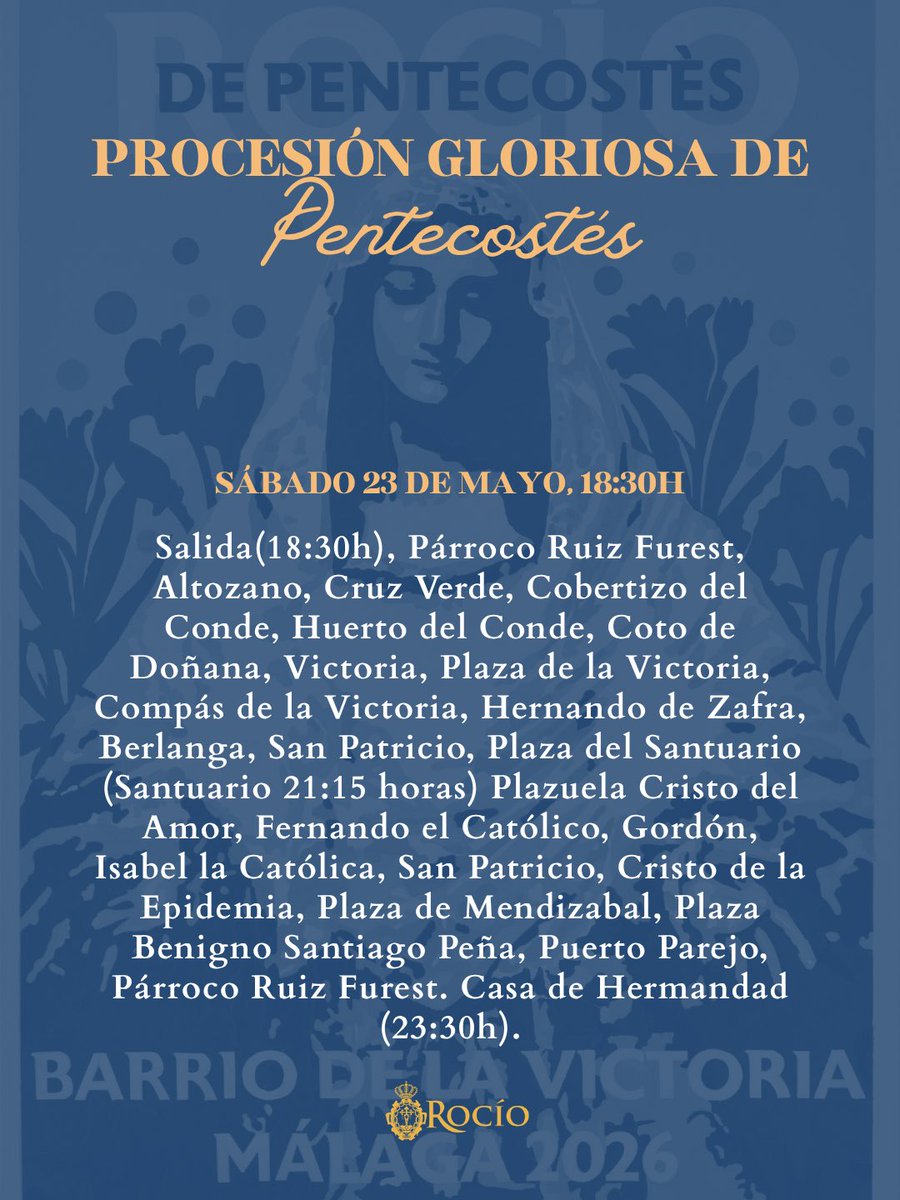 Cofradía del Rocío tweet media